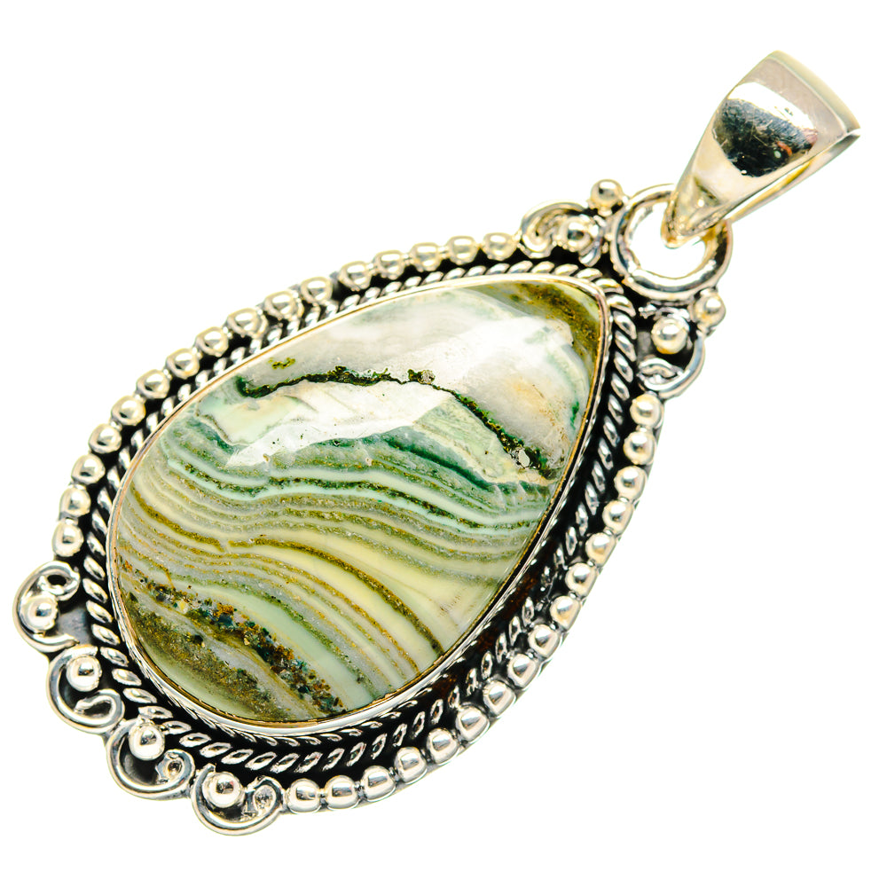 Ocean Jasper Pendants handcrafted by Anasilvercos - PD26470 - Photo 2