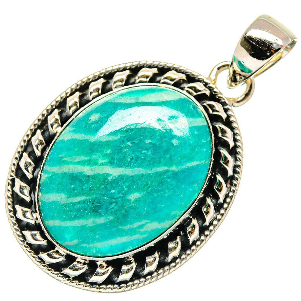Amazonite Pendants handcrafted by Anasilvercos - PD26472 - Photo 2
