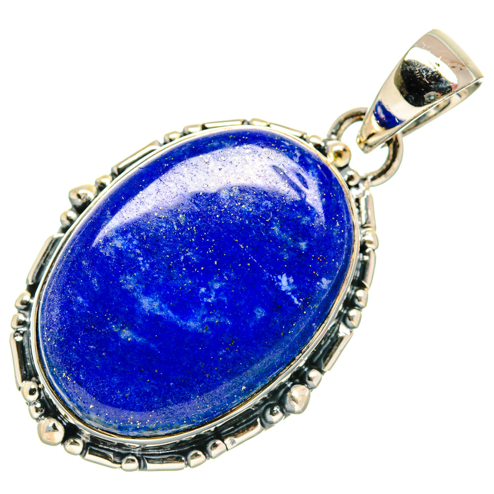Lapis Lazuli Pendants handcrafted by Anasilvercos - PD26480 - Photo 2