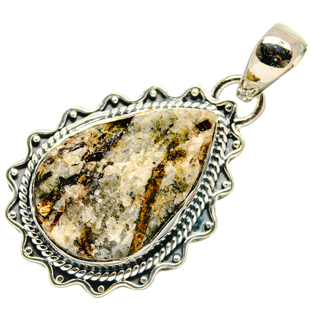Astrophyllite Pendants handcrafted by Anasilvercos - PD26490 - Photo 2