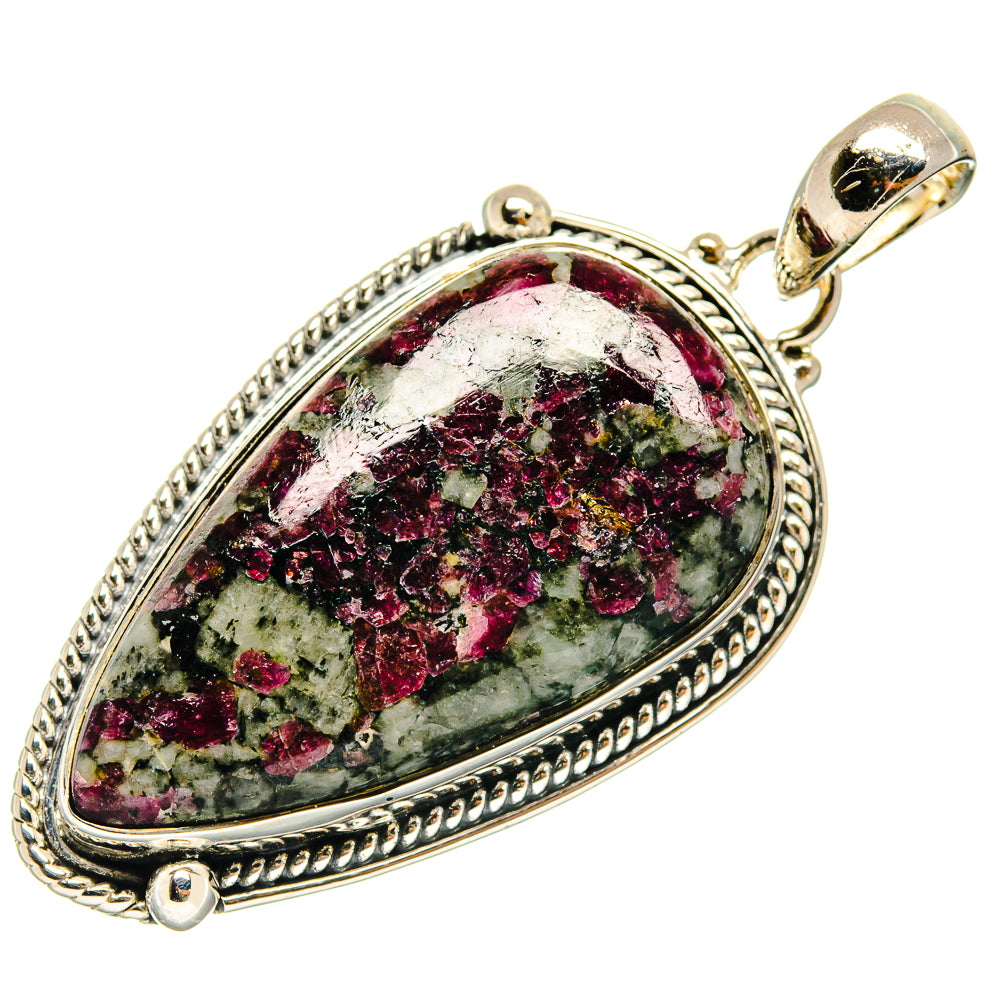 Russian Eudialyte Pendants handcrafted by Anasilvercos - PD26530 - Photo 2