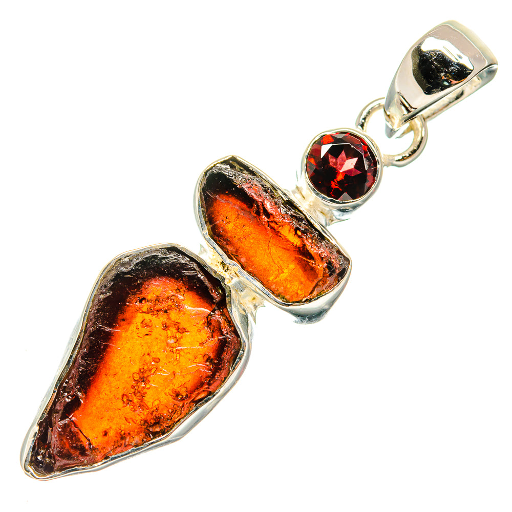 Garnet Pendants handcrafted by Anasilvercos - PD26546 - Photo 2