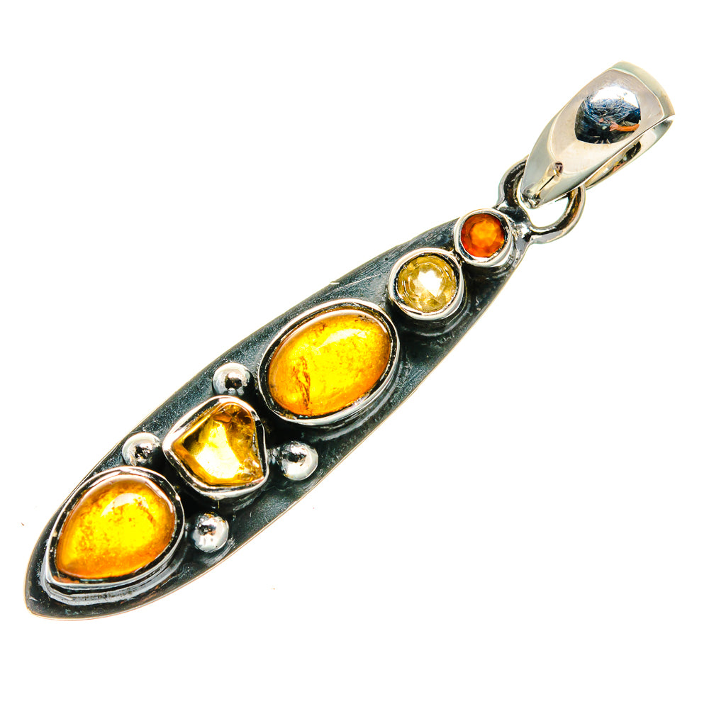 Carnelian Pendants handcrafted by Anasilvercos - PD26551 - Photo 2