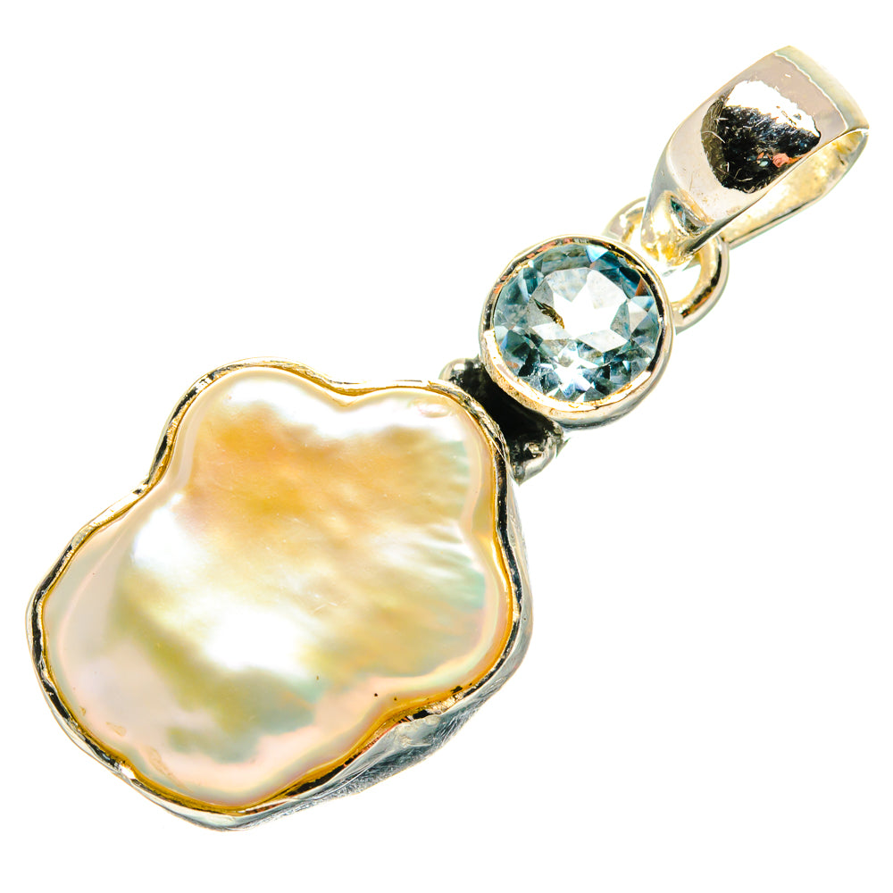 Mother Of Pearl Pendants handcrafted by Anasilvercos - PD26556 - Photo 2