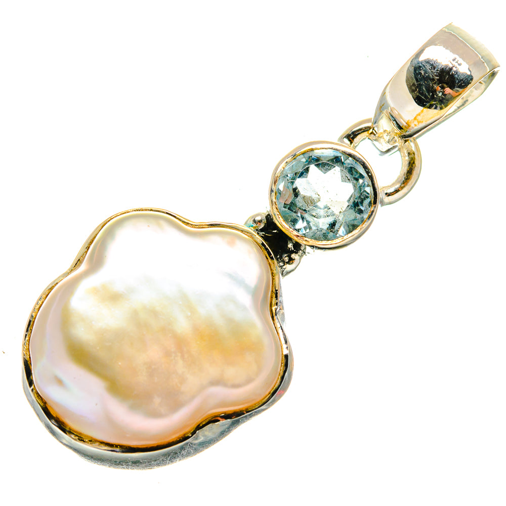 Mother Of Pearl Pendants handcrafted by Anasilvercos - PD26557 - Photo 2
