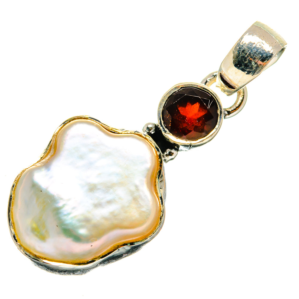 Mother Of Pearl Pendants handcrafted by Anasilvercos - PD26559 - Photo 2