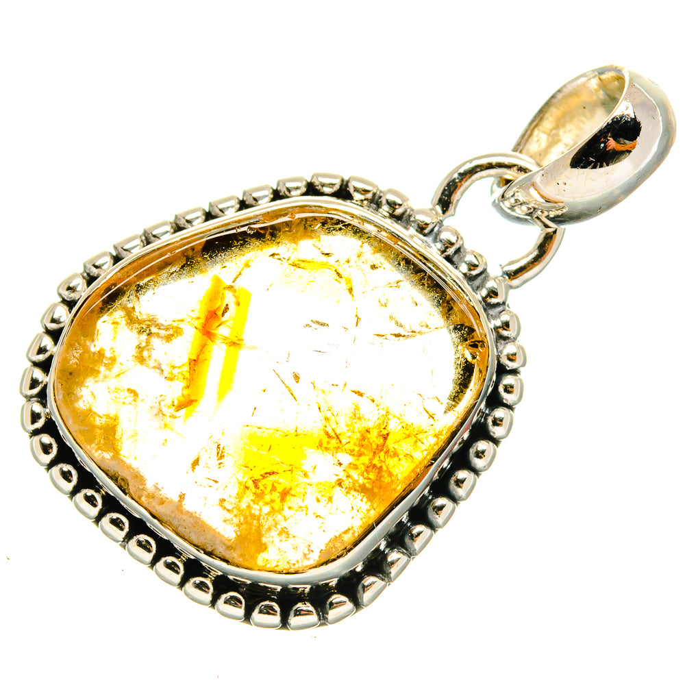 Citrine Pendants handcrafted by Anasilvercos - PD26561 - Photo 2