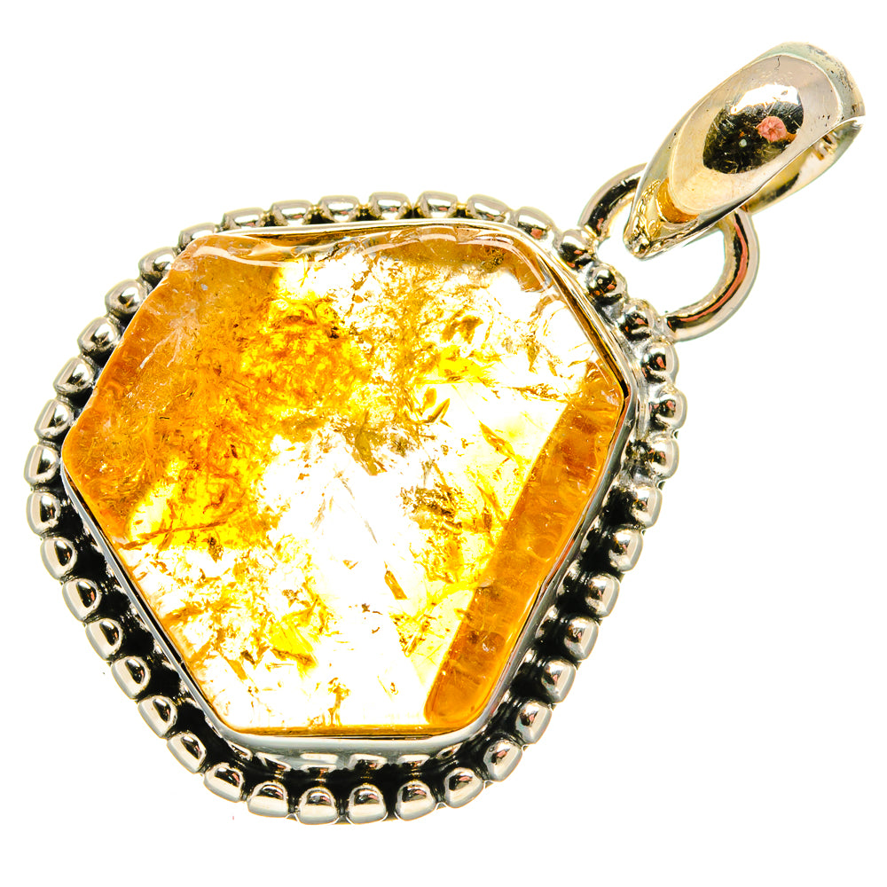 Citrine Pendants handcrafted by Anasilvercos - PD26562 - Photo 2