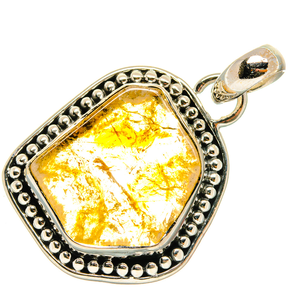 Citrine Pendants handcrafted by Anasilvercos - PD26563 - Photo 2