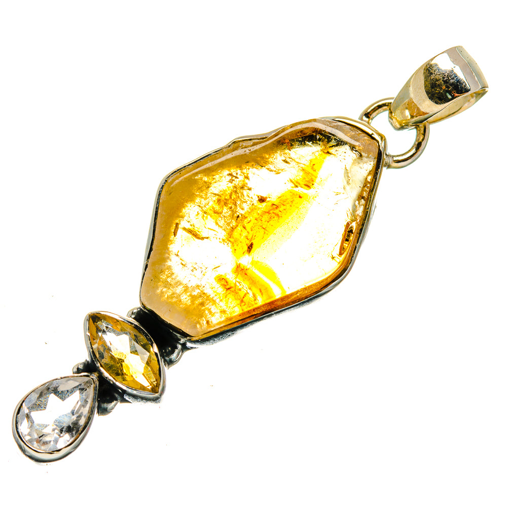 Citrine Pendants handcrafted by Anasilvercos - PD26564 - Photo 2