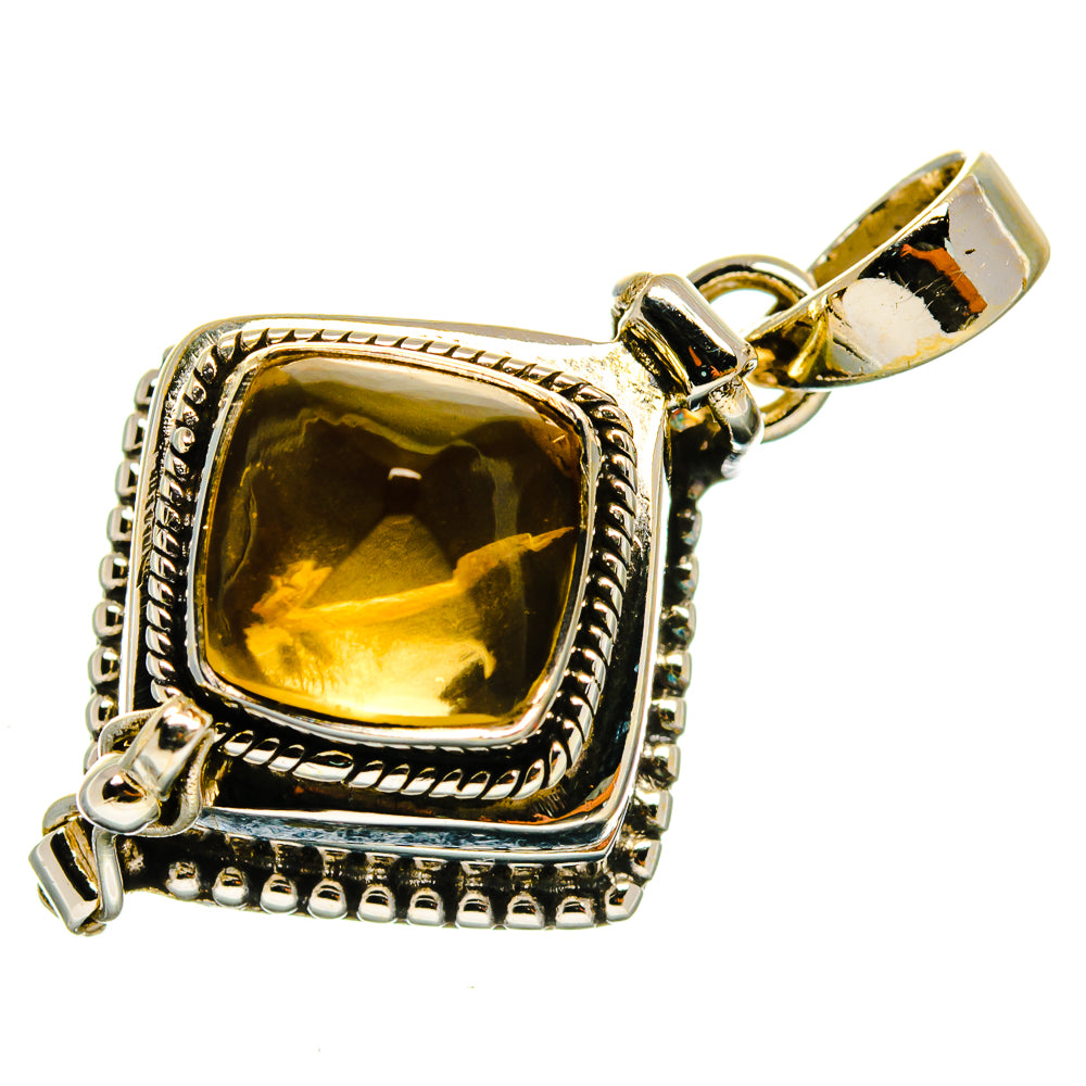 Citrine Pendants handcrafted by Anasilvercos - PD26570 - Photo 2