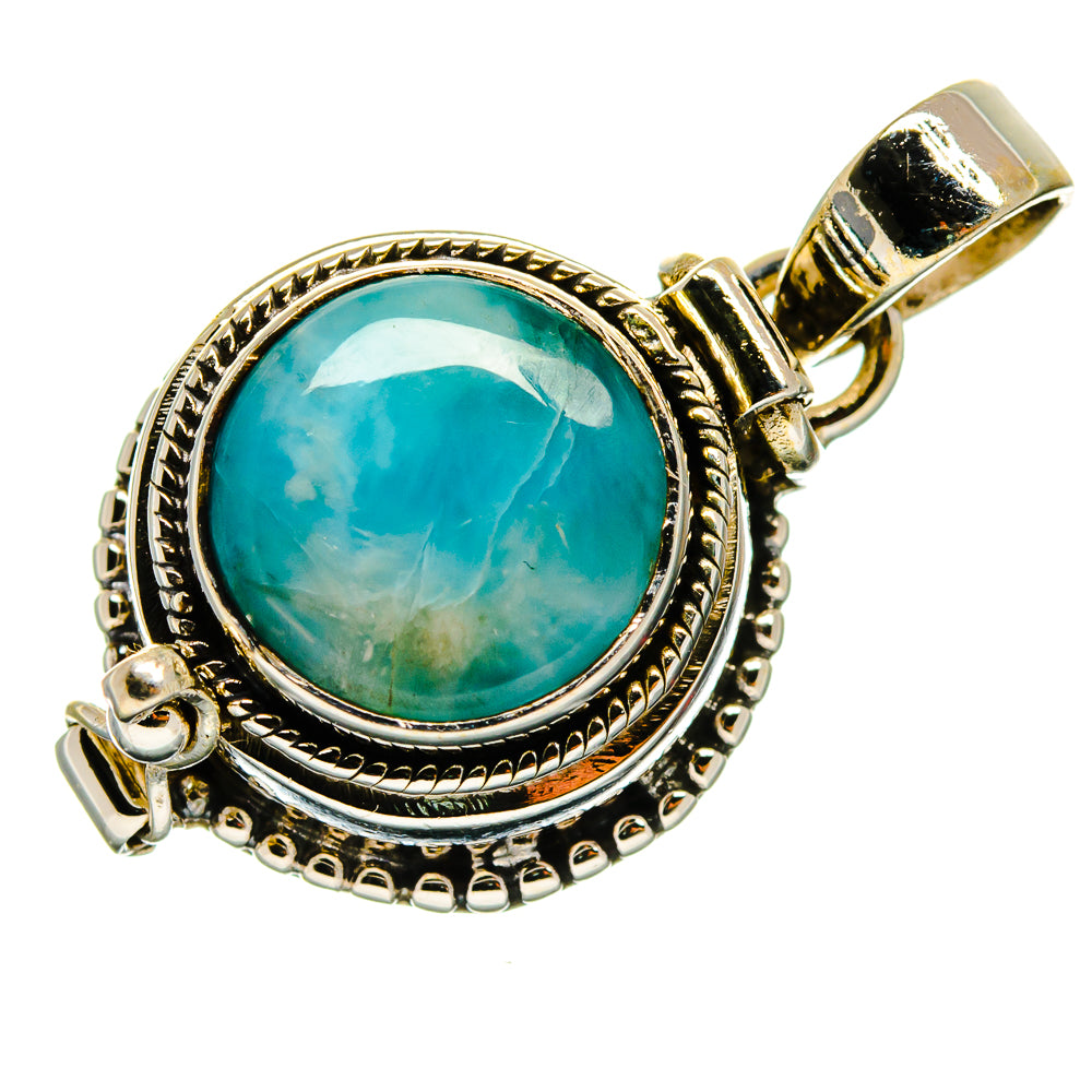 Larimar Pendants handcrafted by Anasilvercos - PD26572 - Photo 2
