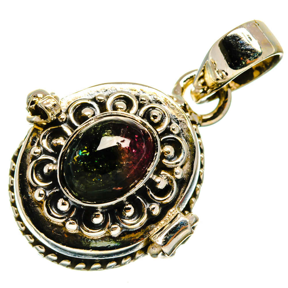 Watermelon Tourmaline Pendants handcrafted by Anasilvercos - PD26575 - Photo 2