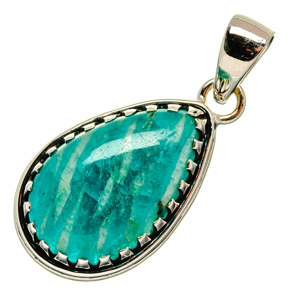 Amazonite Pendants handcrafted by Anasilvercos - PD26592 - Photo 2