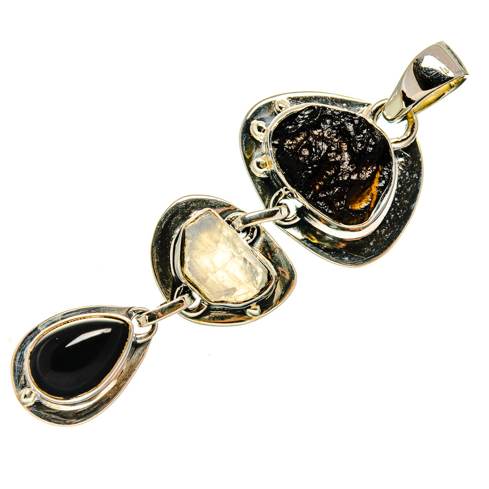 Tektite Pendants handcrafted by Anasilvercos - PD26599 - Photo 2