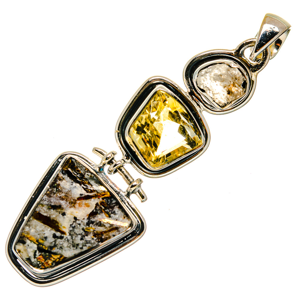 Astrophyllite Pendants handcrafted by Anasilvercos - PD26600 - Photo 2