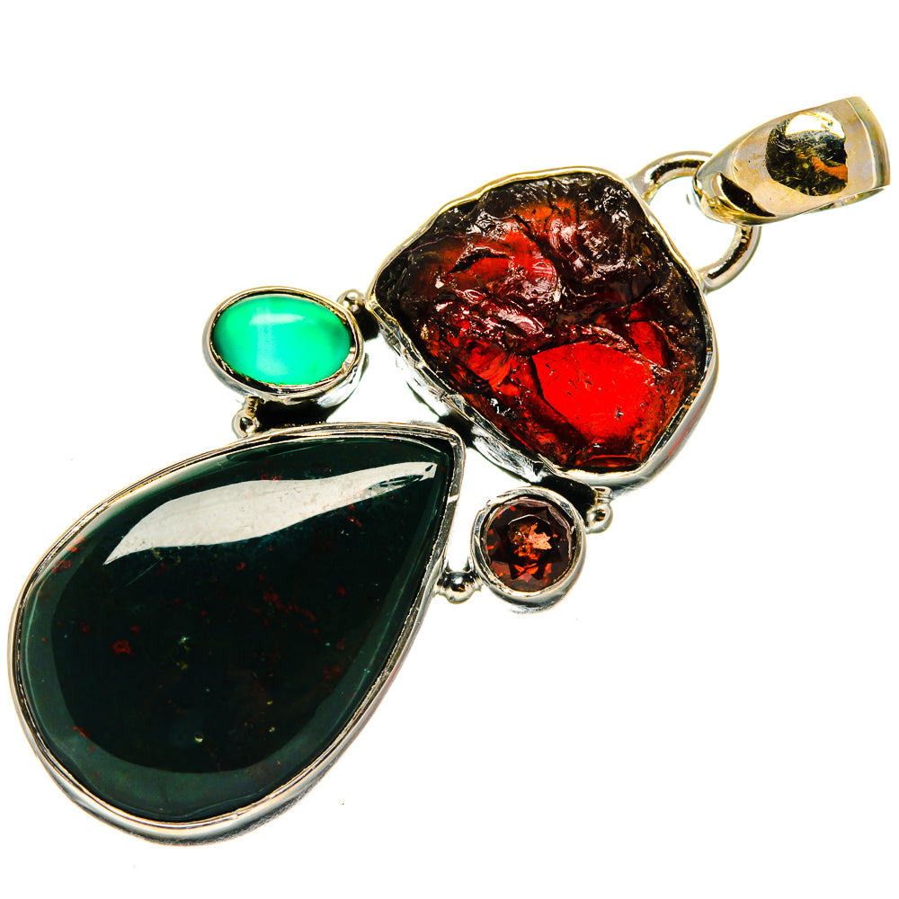 Bloodstone Pendants handcrafted by Anasilvercos - PD26607 - Photo 2