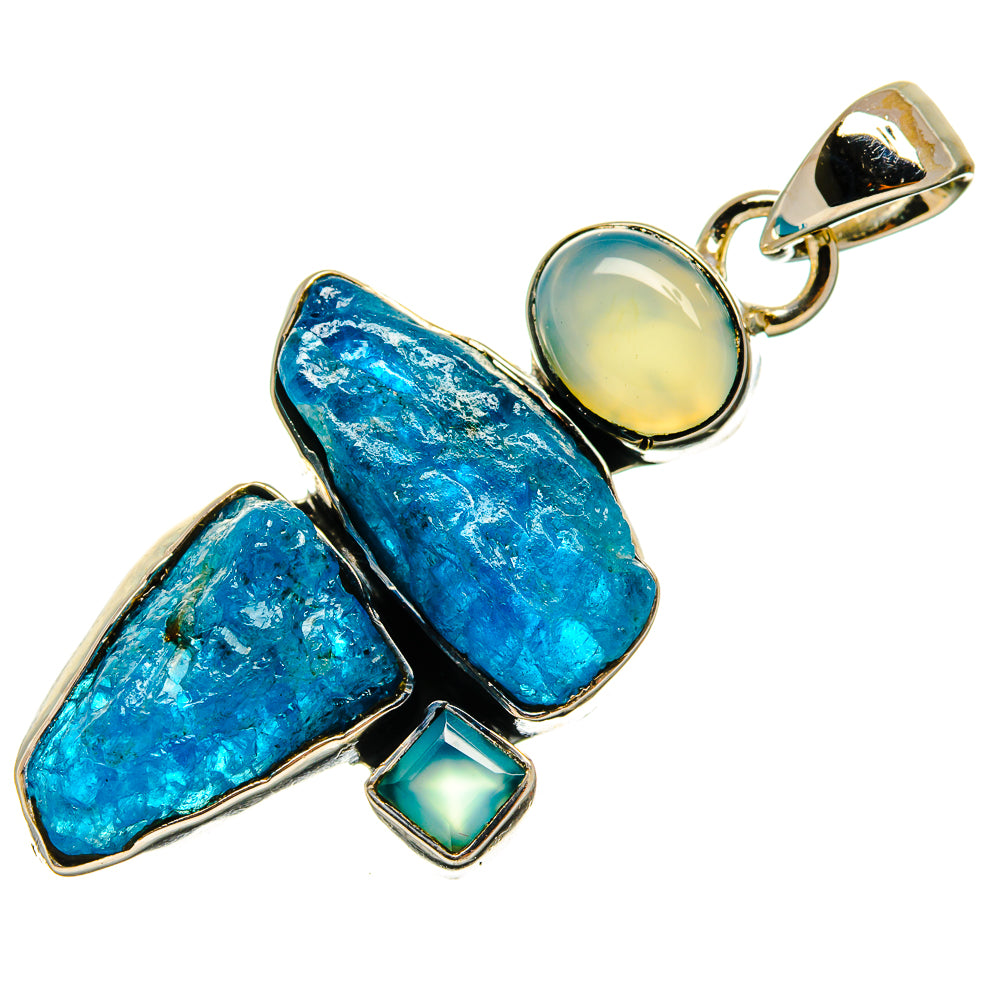 Apatite Pendants handcrafted by Anasilvercos - PD26610 - Photo 2