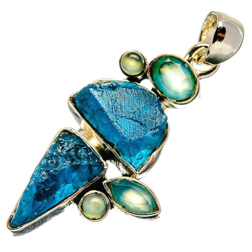 Apatite Pendants handcrafted by Anasilvercos - PD26615 - Photo 2