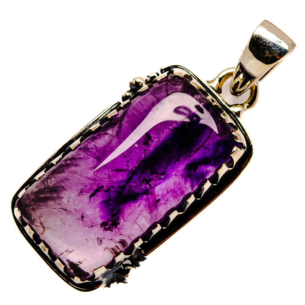 Star Amethyst Pendants handcrafted by Anasilvercos - PD26632 - Photo 2