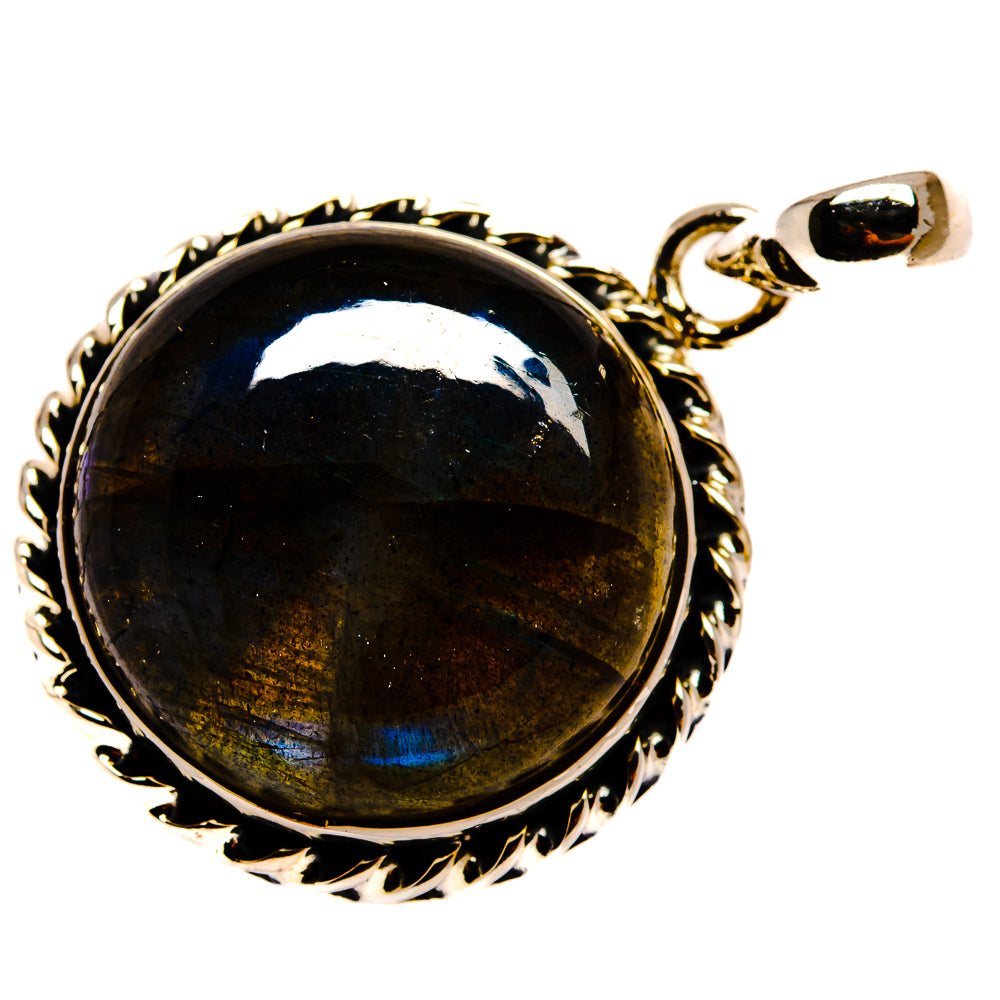 Labradorite Pendants handcrafted by Anasilvercos - PD26640 - Photo 2