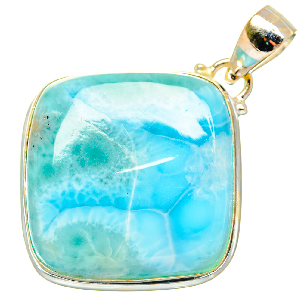 Larimar Pendants handcrafted by Anasilvercos - PD26646 - Photo 2