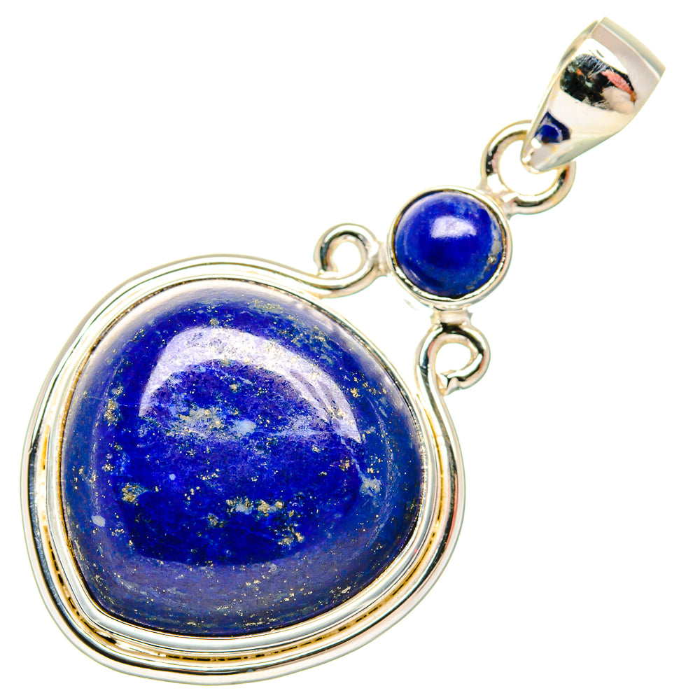 Lapis Lazuli Pendants handcrafted by Anasilvercos - PD26655 - Photo 2
