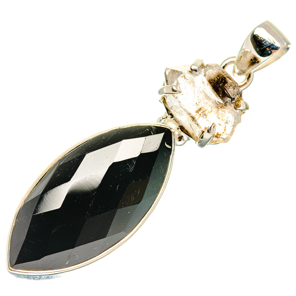 Black Onyx Pendants handcrafted by Anasilvercos - PD26665 - Photo 2
