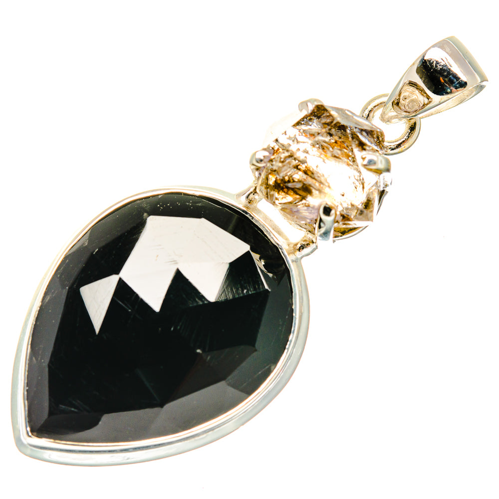 Black Onyx Pendants handcrafted by Anasilvercos - PD26667 - Photo 2