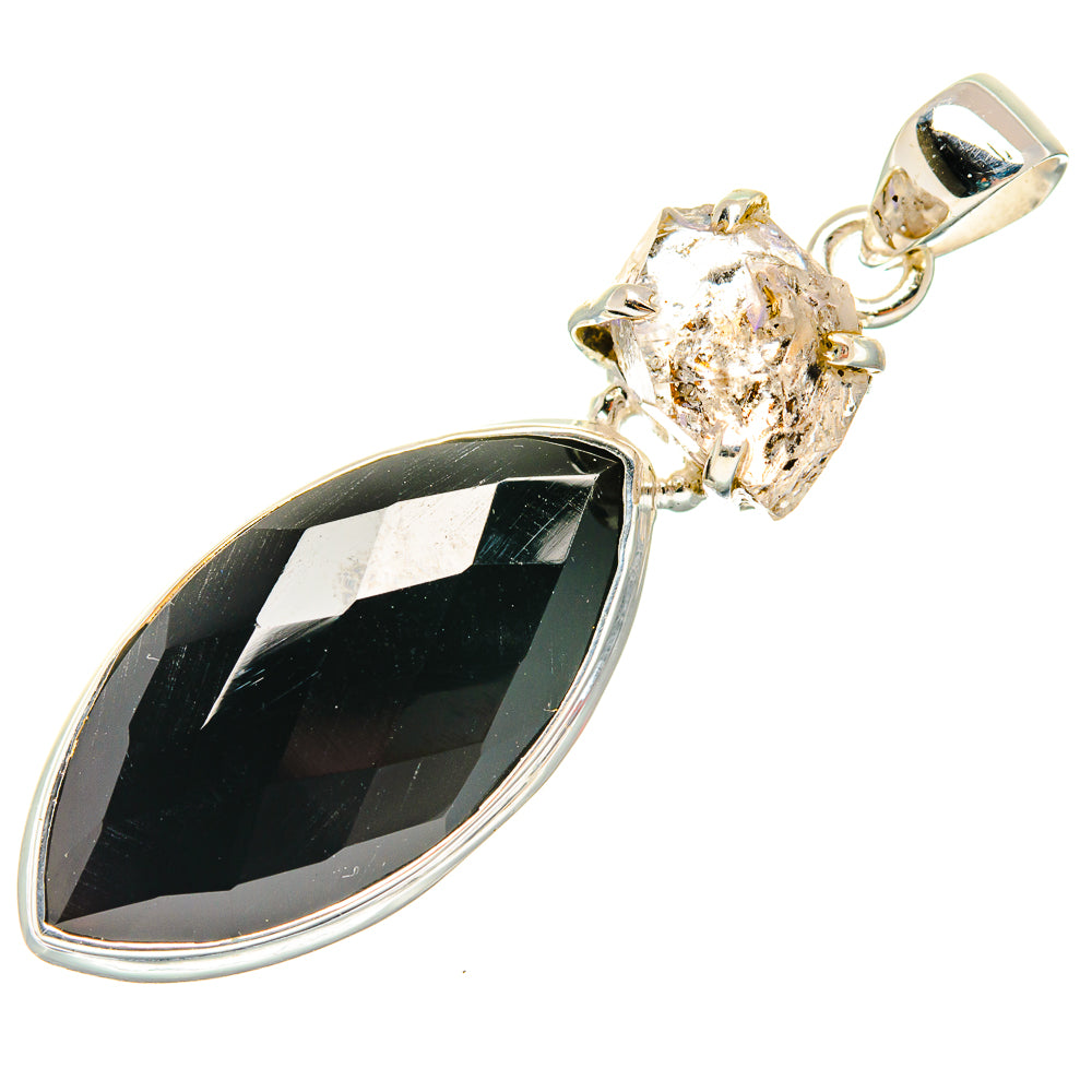 Black Onyx Pendants handcrafted by Anasilvercos - PD26668 - Photo 2