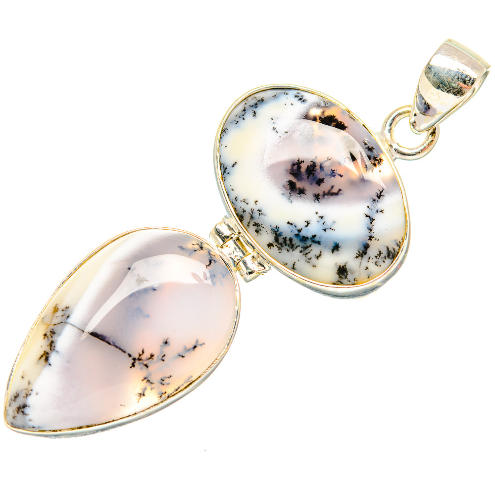 Dendritic Opal Pendants handcrafted by Anasilvercos - PD26672 - Photo 2