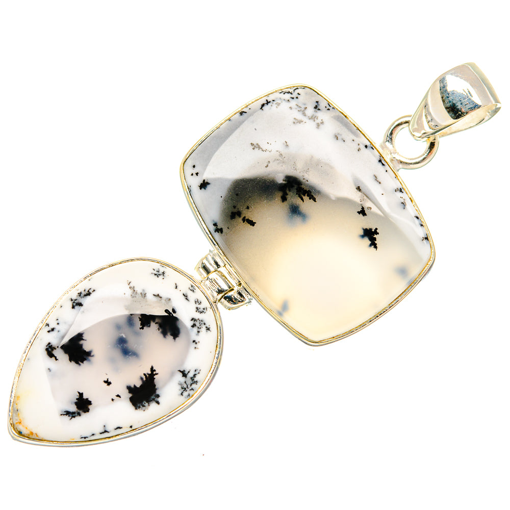 Dendritic Opal Pendants handcrafted by Anasilvercos - PD26674 - Photo 2