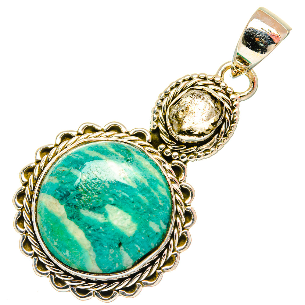 Amazonite Pendants handcrafted by Anasilvercos - PD26702 - Photo 2