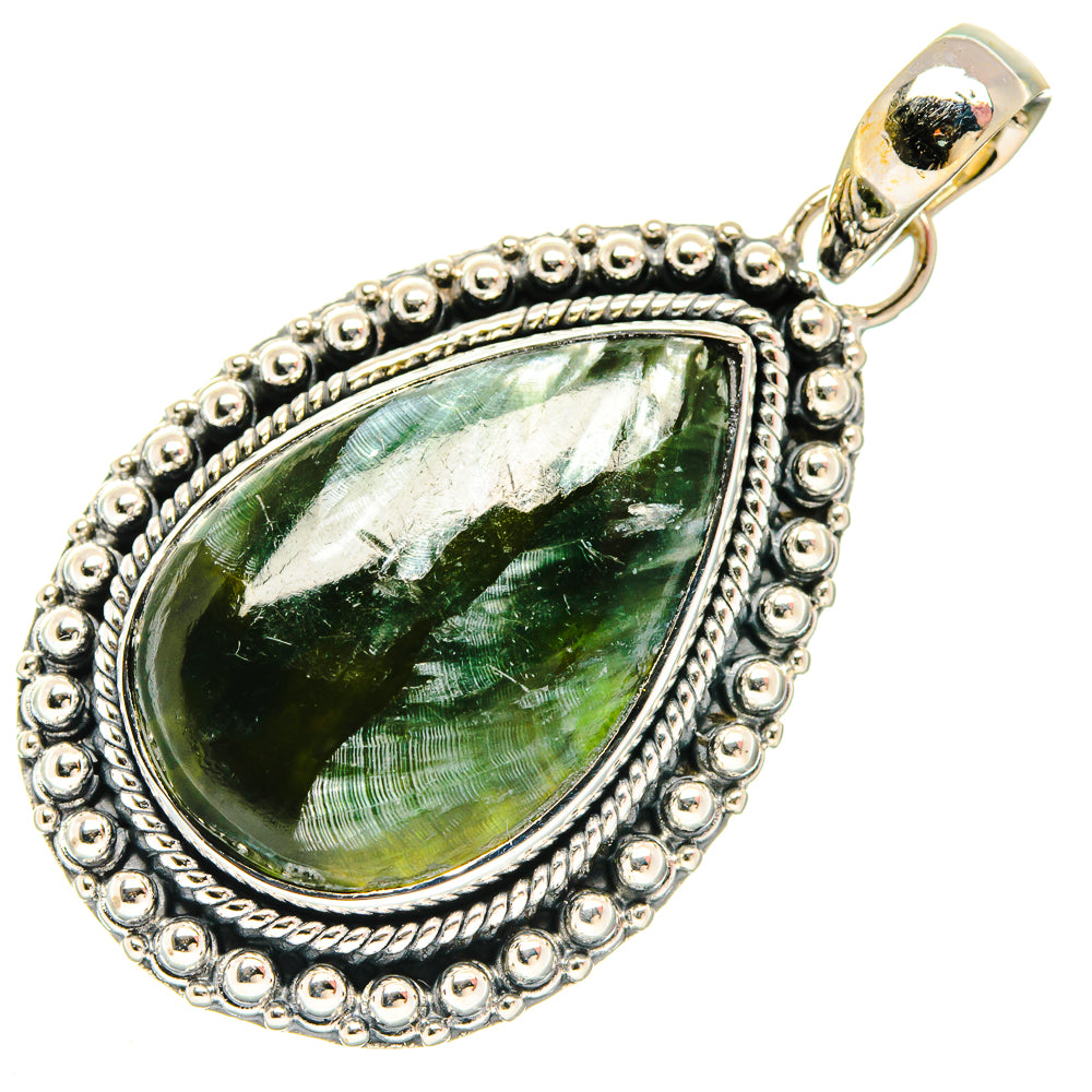 Seraphinite Pendants handcrafted by Anasilvercos - PD26704 - Photo 2