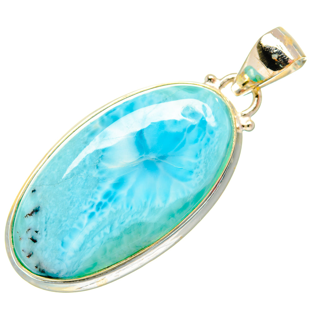 Larimar Pendants handcrafted by Anasilvercos - PD26721 - Photo 2