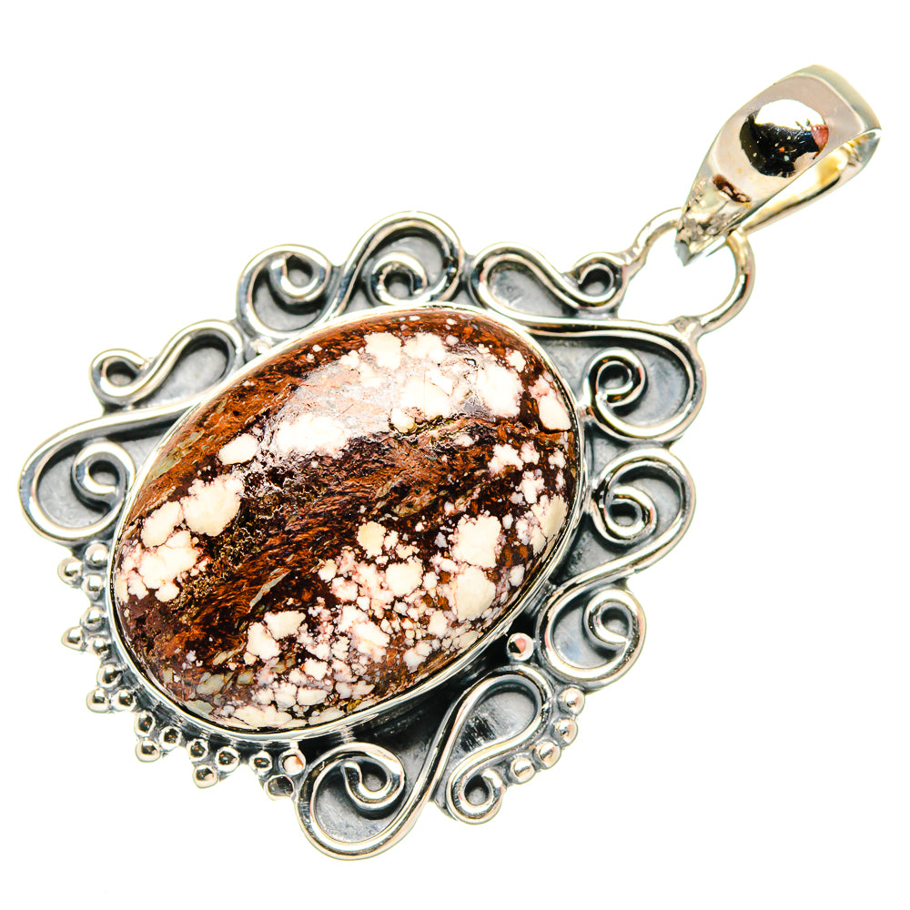 Wild Horse Jasper Pendants handcrafted by Anasilvercos - PD26733 - Photo 2