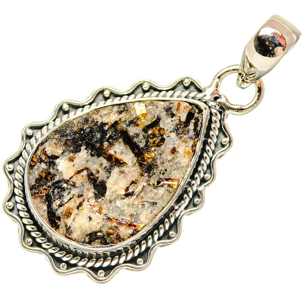 Astrophyllite Pendants handcrafted by Anasilvercos - PD26735 - Photo 2