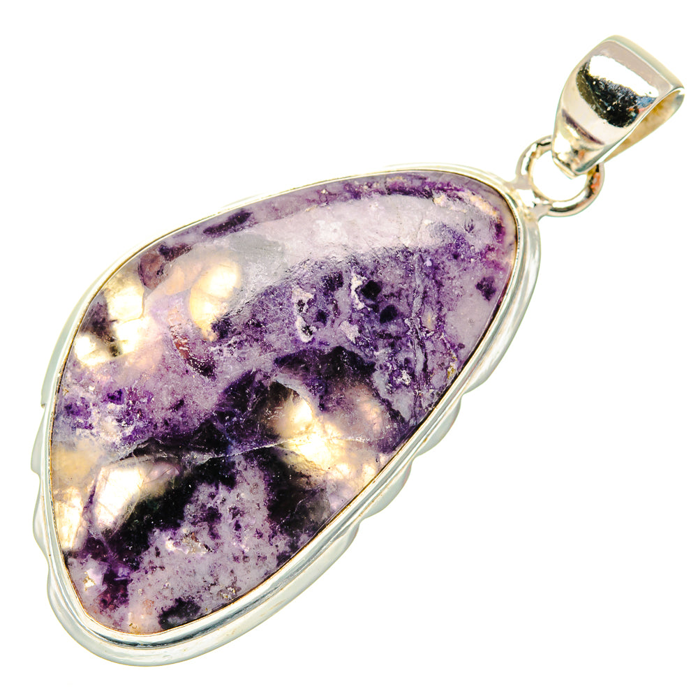 Charoite Pendants handcrafted by Anasilvercos - PD26752 - Photo 2