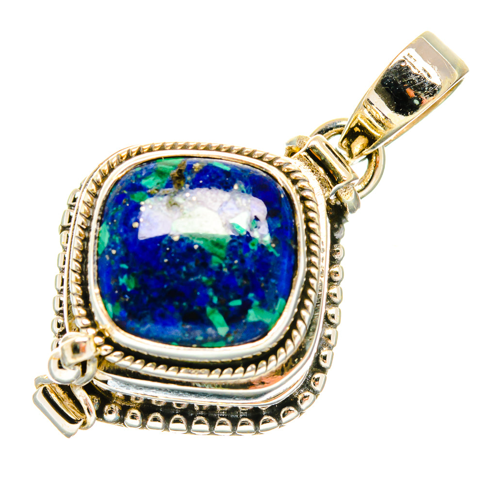 Azurite Pendants handcrafted by Anasilvercos - PD26763 - Photo 2