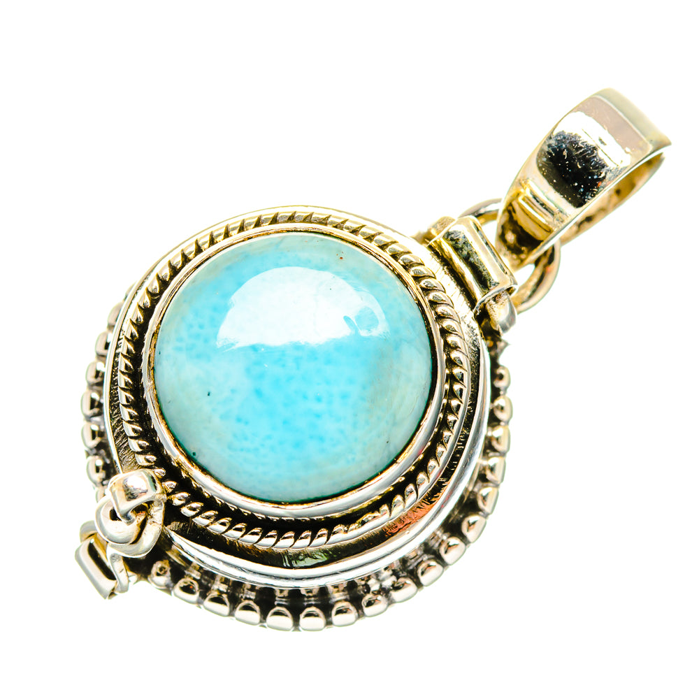 Larimar Pendants handcrafted by Anasilvercos - PD26766 - Photo 2