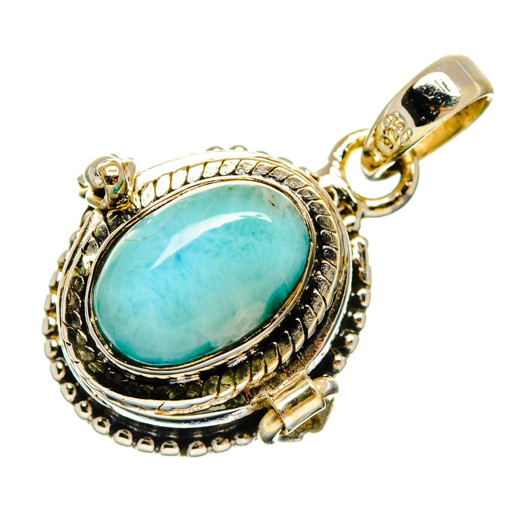 Larimar Pendants handcrafted by Anasilvercos - PD26769 - Photo 2