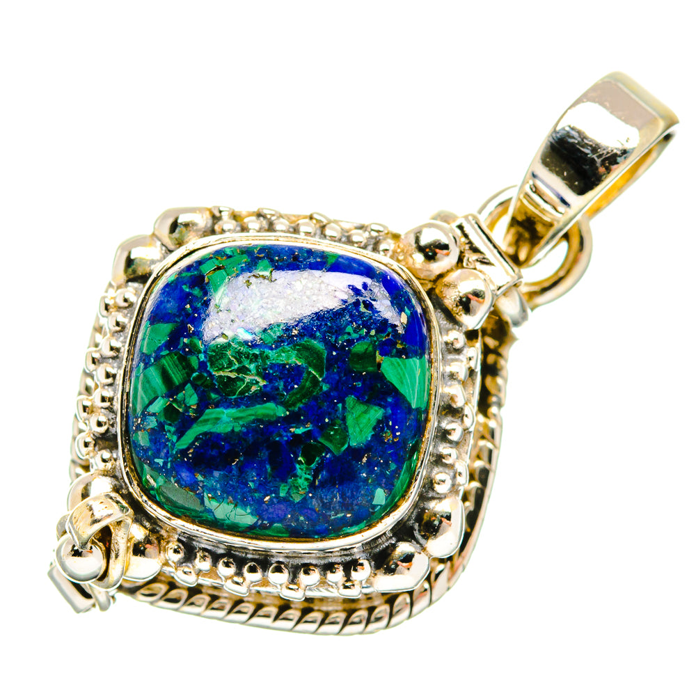Azurite Pendants handcrafted by Anasilvercos - PD26781 - Photo 2