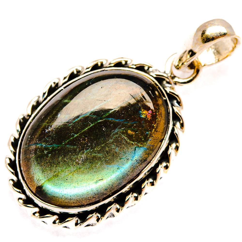 Labradorite Pendants handcrafted by Anasilvercos - PD26805 - Photo 2