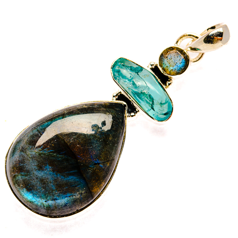 Labradorite Pendants handcrafted by Anasilvercos - PD26809 - Photo 2
