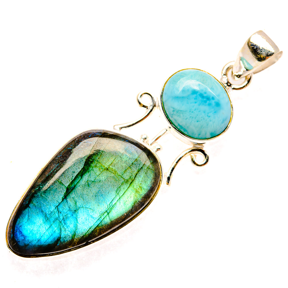 Labradorite Pendants handcrafted by Anasilvercos - PD26811 - Photo 2