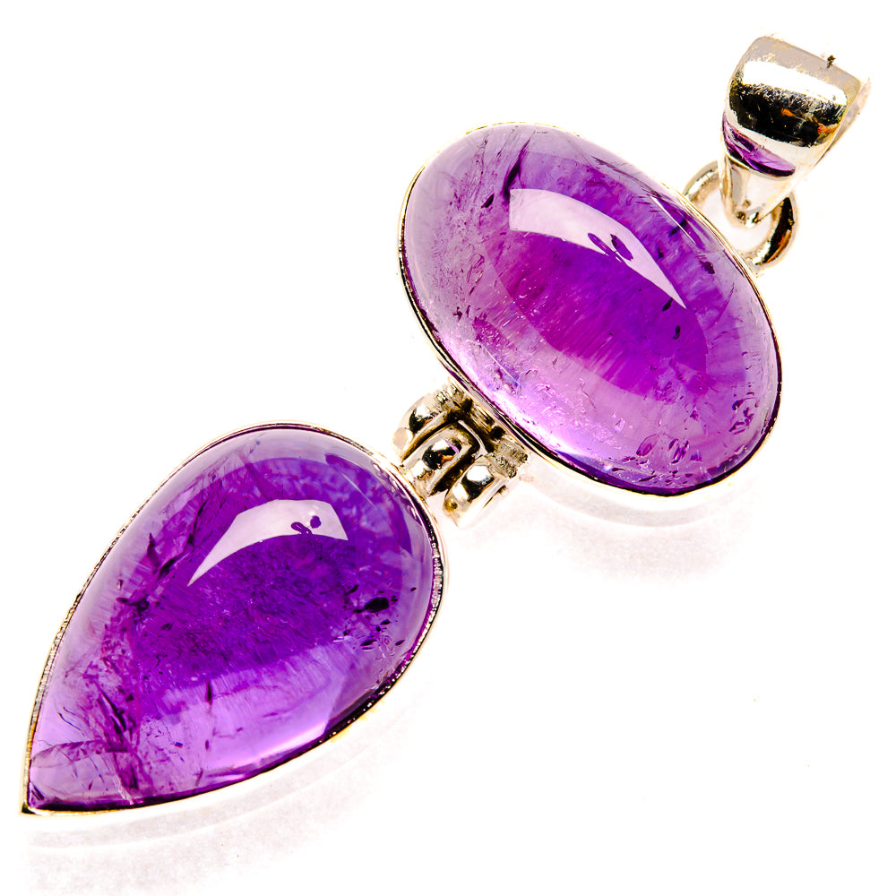 Amethyst Pendants handcrafted by Anasilvercos - PD26812 - Photo 2