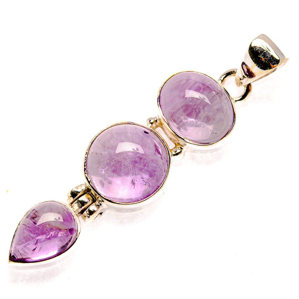 Amethyst Pendants handcrafted by Anasilvercos - PD26814 - Photo 2