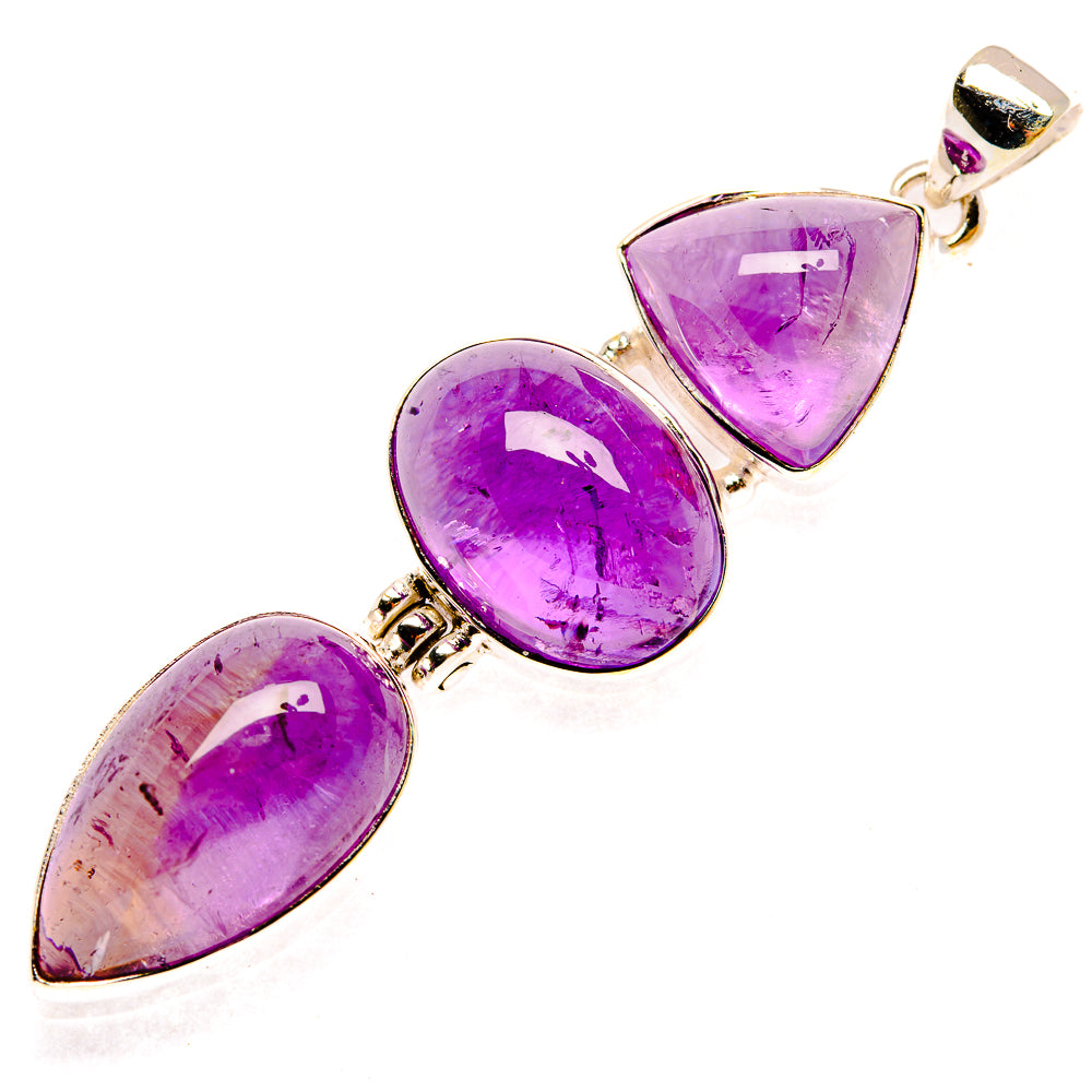Amethyst Pendants handcrafted by Anasilvercos - PD26815 - Photo 2