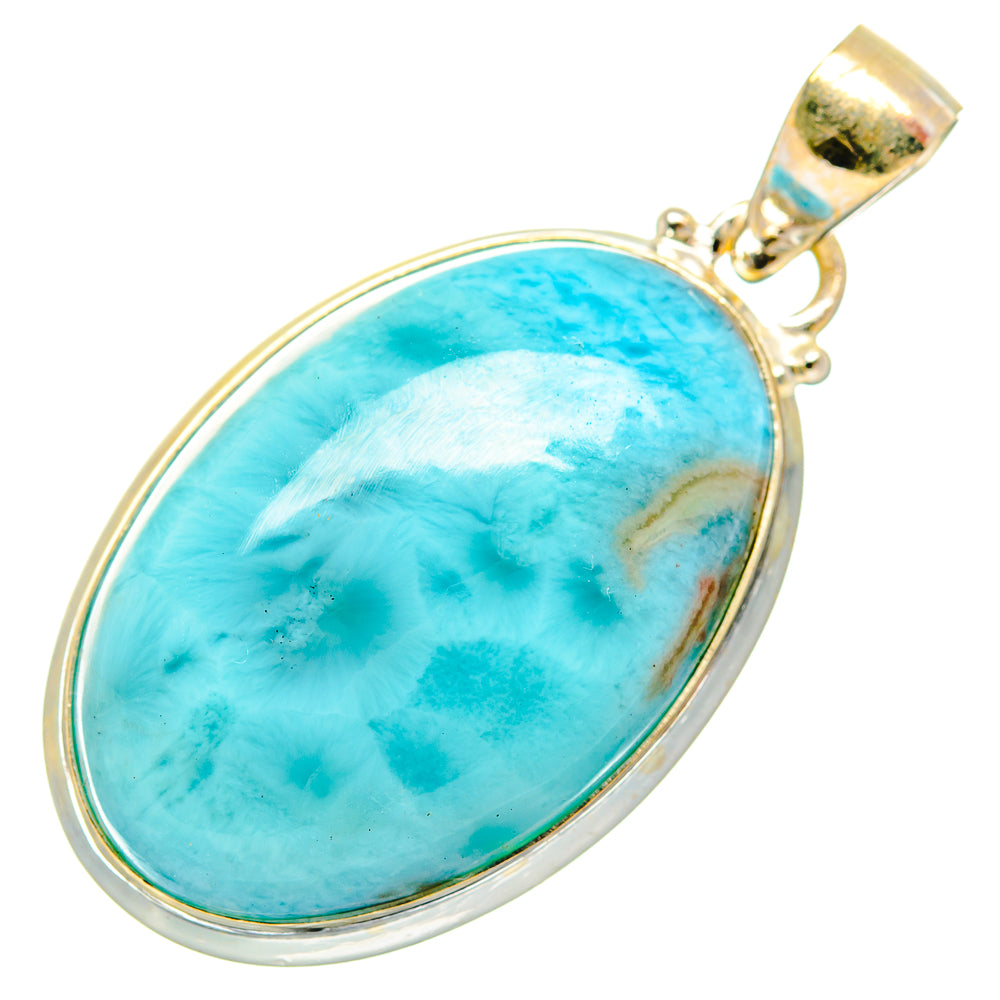 Larimar Pendants handcrafted by Anasilvercos - PD26826 - Photo 2
