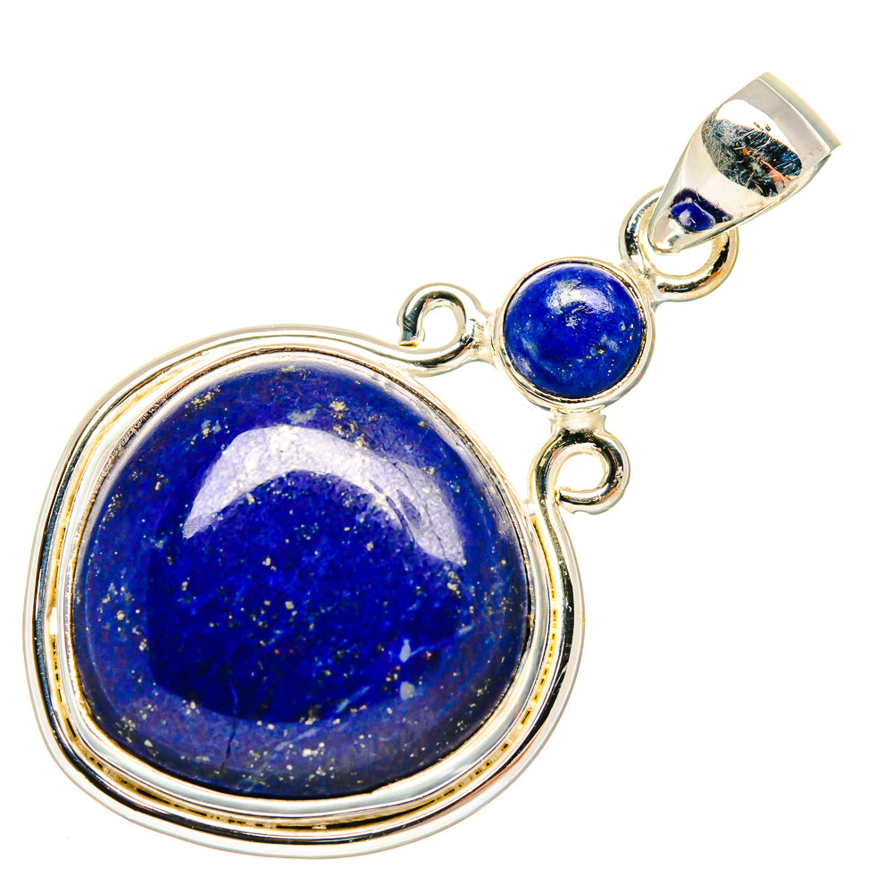 Lapis Lazuli Pendants handcrafted by Anasilvercos - PD26838 - Photo 2